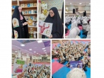 رونق کتابخوانی در مدارس حاشیه شهر به همت کتابداران کتابخانه حرم مطهر رضوی