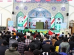 زيارتگاه شهیدمدرس میزبان جشن تکلیف سیاسی رأی اولی‌های کاشمر