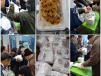 اهداء ۳ هزار بسته نمک متبرک و توزیع اطعام مهدوی توسط خادمیاران گیلانی