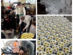 پخت و توزیع غذای نذر مهدوی در کانون‌های خدمت رضوی شهر اراک