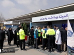 حضور مؤسسه درمانی آستان قدس رضوی در قرارگاه عملیاتی خدمت‌رسانی به زائران نوروزی 1403