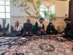 خادمیاران رضوی به دیدار خانواده شهید سیدمیثم حسینی رفتند