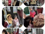 استقبال زائران کودک مسجد  مقدس جمکران از غرفه کتاب و کتابخوانی