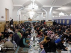 پذیرایی گسترده حرم مطهر رضوی از روزه‌داران زائر و مجاور در ماه رمضان
