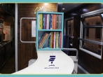 راه‌اندازی کتابخـانه‌ کوچک در قطارهای منتهی به مشهدالرضا(ع) ویژه زائران رضوی