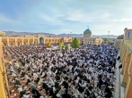  نماز عید سعید فطر در زیارتگاه شهید مدرس اقامه شد