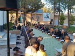 محفل انس با قرآن همراه برپایی افطاری در جوار شهدای مدافعین حرم قم