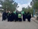 دختران زاهدانی میزبان بیرق سبز رضوی در جشن ایراندوخت بودند