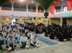 اجتماع قرآنی خادمیاران رضوی در حسینیه اعظم زنجان برگزار شد