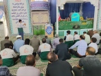 خادمیاران رضوی شهرستان عنبرآباد در نماز جمعه حضور داشتند 