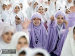 حرم رضوی میزبان دختران در بزرگترین جشن عبادت جهان اسلام
