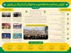 تشریح عملکرد موسسه جوانان آستان قدس رضوی در سه ماهه اخیر