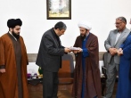 تجلیل از مسئولان آذربایجان غربی برای همکاری در احداث چایخانه امام رضا (ع) 