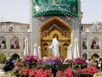 حضور گسترده زائران و مجاوران در حرم امام‌ رضا (ع) به مناسبت روز 13فروردین 