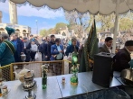 "چایخانه حضرت رضا (ع) "، میزبان نمازگزاران عید سعید فطر تبریز 