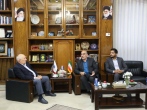 دیدار مدیرعامل منطقه ویژه اقتصادی سرخس با رئیس اتاق بازرگانی خراسان رضوی