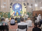برگزاری جشن میلاد اخت‌الرضا(س) با حضور زائران عرب زبان در حرم رضوی 