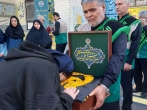 نواختن زنگ مهر رضوی در استان مرکزی تجلی عشق دانش‌آموزان به اهل‌بیت (ع)