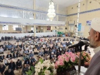 خدمات خادم‌یاران رضوی در نمازجمعه همدان/ از برپایی چایخانه تا ایستگاه‌های سلامت