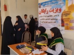 ارائه خدمات پزشکی رایگان خادم‌یاران در روستای فتح‌آباد زرند