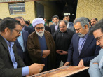 بازدید تولیت آستان قدس رضوی از مراحل ساخت تزیینات معماری رواق امیرالمؤمنین(ع)
