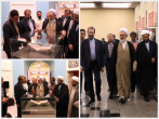 بازدید آیت‌الله اعرافی از قرآن منسوب به امام رضا(ع) در موزه ملی ملک