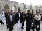 حضور در حرم امام رضا(ع)، افتخاری برای من و ملت پاکستان است