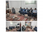  دیدار رییس شبکه بهداشت و درمان طبس با مدیرعامل موسسه آستان حسین بن موسی الکاظم(ع) و زیارتگاه شهید مدرس(ره)