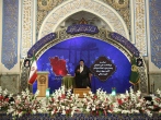 آئین بزرگداشت جان باختگان حادثه اسکله شهید رجایی در حرم مطهر رضوی برگزار شد 