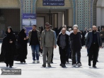 تشرف عوامل فیلم سینمایی صیاد شیرازی به بارگاه منور رضوی
