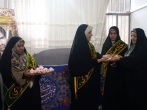 تجلیل از مدافعان سلامت و یادگاران شهدا در جیرفت