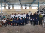  خادمیاران رضوی جیرفت پای صحبت کارگران و تولیدکنندگان نشستند