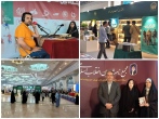 حضور نماینده بنیاد فرهنگی رضوی در نمایشگاه کتاب تهران 