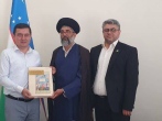 دیدار و  هم‌اندیشی رئیس کتابخانه رضوی با رئیس بنیاد امیر علی‌شیر نوایی ازبکستان