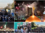 بزرگترین جشن خانوادگی امام رضایی‌ها در مشهد با حضور چهره‌های برجسته فرهنگی، هنری و ورزشی همراه با نورافشانی ویژه