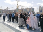 ورود زائران به حریم نورانی رضوی با اجرای طرح «راز» هم زمان با آغاز جشن‌های دهه کرامت