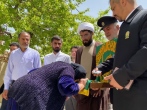 پیچیدن عطر حرم رضوی در کوچه‌پس‌کوچه‌های سنقر کرمانشاه