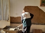 بازسازی خانه مددجوی نیازمند در دهه کرامت به همت جهادگران رضوی رفسنجان