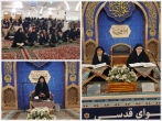 برپایی محفل قرآنی ام‌ابیها(س) در ایام دهه کرامت  