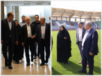 تمجید رئیس فدراسیون فوتبال از امکانات و سیستم های نگهداری ورزشگاه امام رضا(ع)