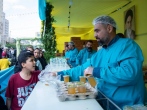 استقبال گسترده زائران و مجاوران از موکب بزرگ سلطانی