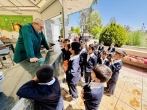 اردوی تبلیغی دانش‌آموزان رفسنجان با چاشنی طعم لذیذ چای حضرتی