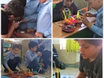 دوره آموزش ربات امدادگر محیط‌زیست در دبستان امام رضا (ع) برگزار شد
