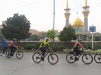 اعزام کاروان دوچرخه‌سواران همدانی به مشهد مقدس 