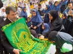 پیوند معنوی خادمان حرم با حسینیه ایران در خمینی‌شهر