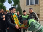 معطر شدن نطنز به پرچم خورشید هشتم
