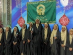جشن میلاد امام رضا(ع) ویژه طلاب و زائران آفریقایی در حرم مطهر رضوی