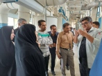 بازدید کارکنان آستان قدس رضوی از شرکت دانش بنیان آرد قدس رضوی