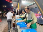 برپایی ایستگاه صلواتی به یاد شهدای خدمت در محمدشهر کرج