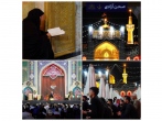 حرم مطهر رضوی سوگوار شهادت جواد ابن الرضا(ع) شد 